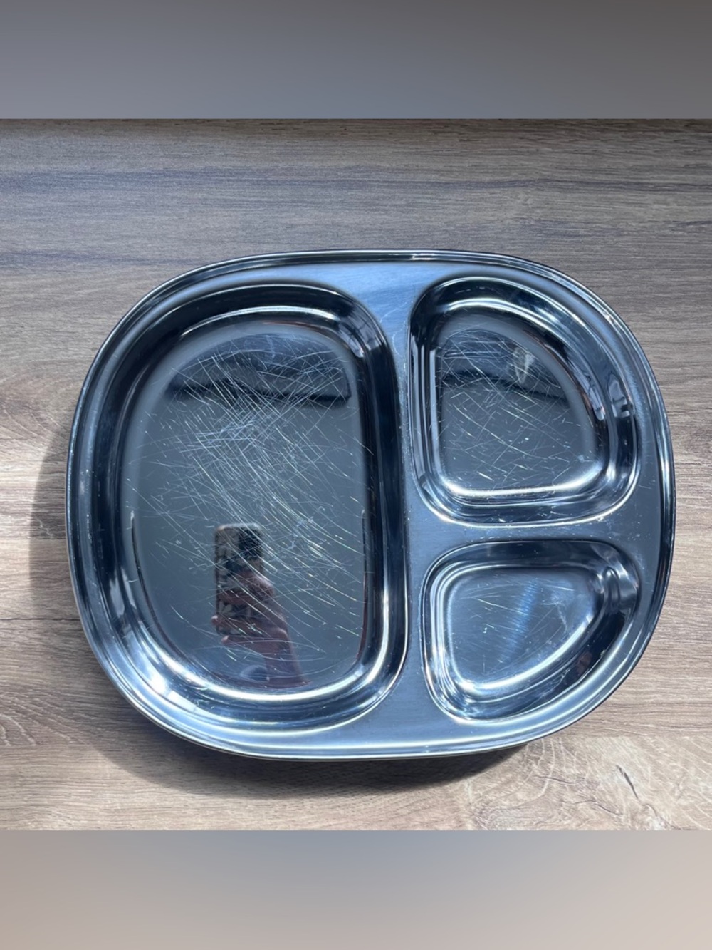Stainless Steel Portioned Plate Bundle - Picture 5 of 7